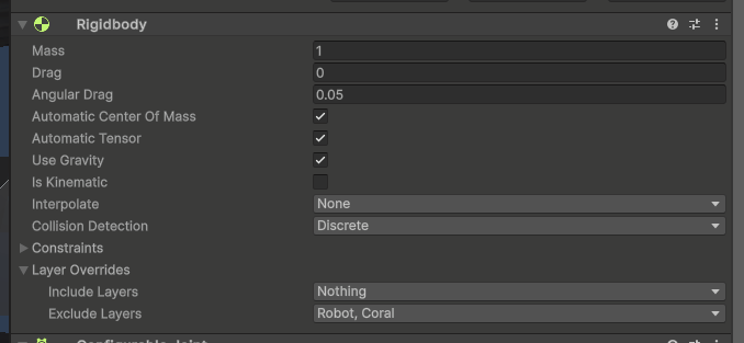 Exclude Coral Layer