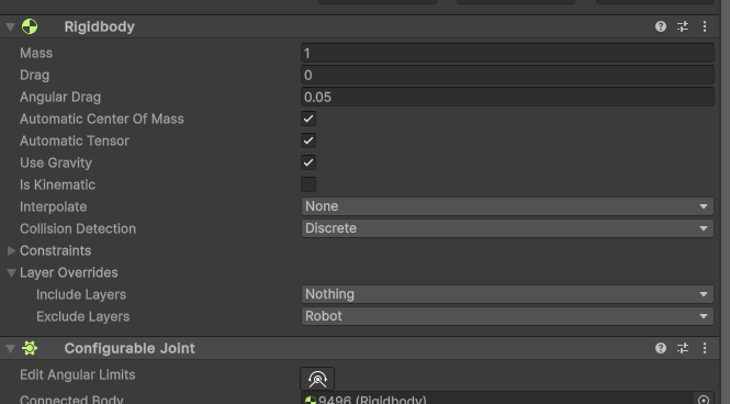 Ignore Robot Layer